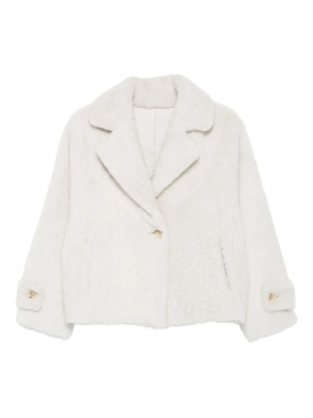 Manzoni 24 lamb-shearling jacket | White | Image 1