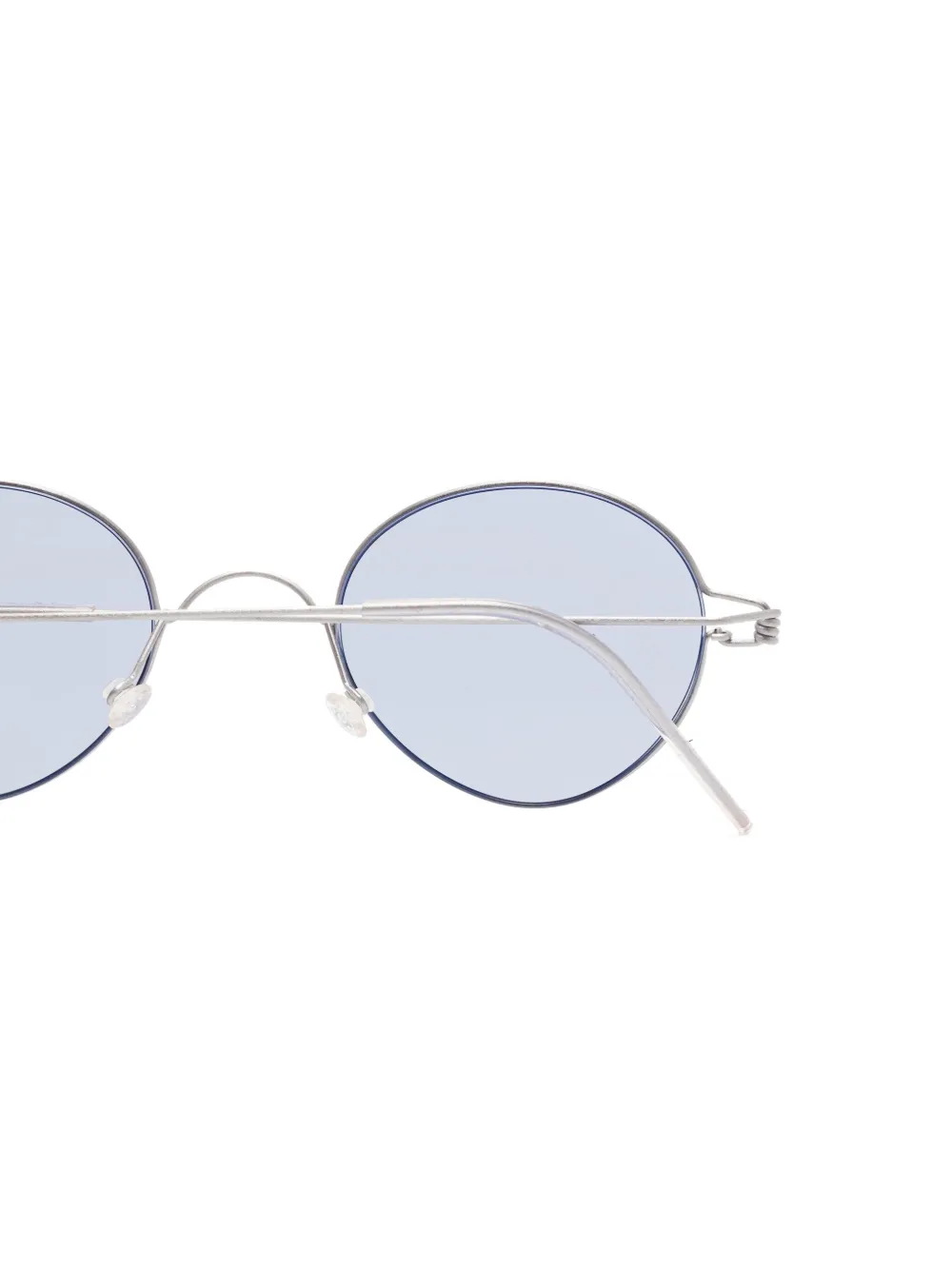 Lindberg 8224 oval-frame titanium sunglasses Grijs