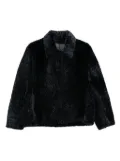 Manzoni 24 shearling jacket - Blue
