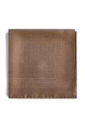 Saint Laurent pocket-square scarf - Brown