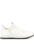 ELIA MAURIZI Claudia leather panelled sneakers - Neutrals