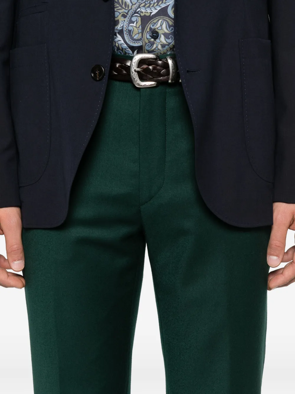 ETRO Roma broek Groen
