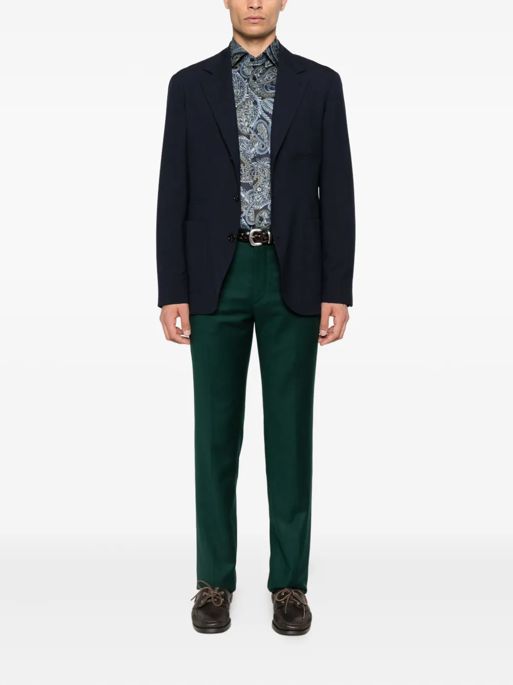 ETRO Roma broek - Groen