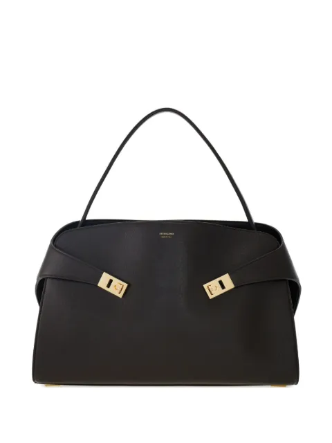 Ferragamo Hug L leather shoulder bag