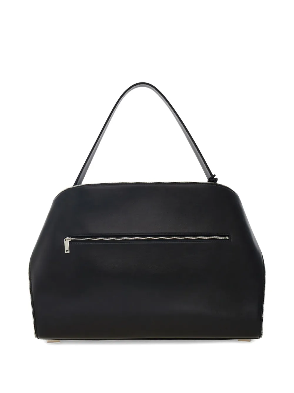 Ferragamo large Hug zip-detail shoulder bag - Zwart