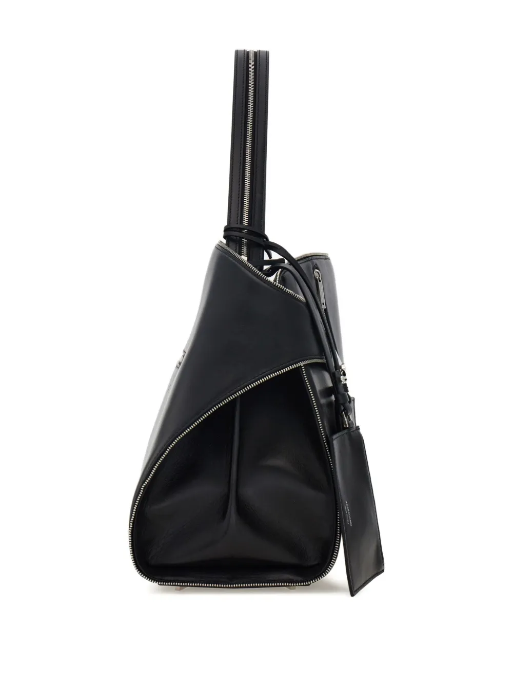 Large Hug Zip-Detail Shoulder Bag