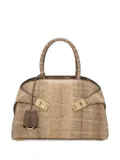 Ferragamo Hug snakeskin tote bag - Neutrals