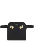 Ferragamo small Hug buckle belt bag - Black