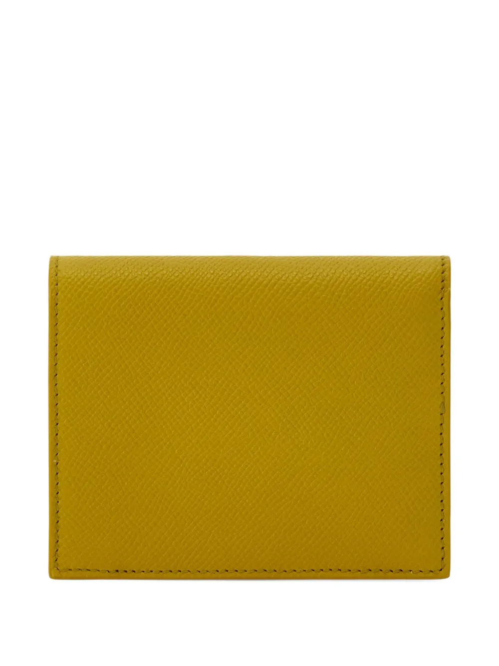 Ferragamo Gancini calfskin compact wallet - Groen