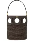 Ferragamo Gancini bucket bag - Brown