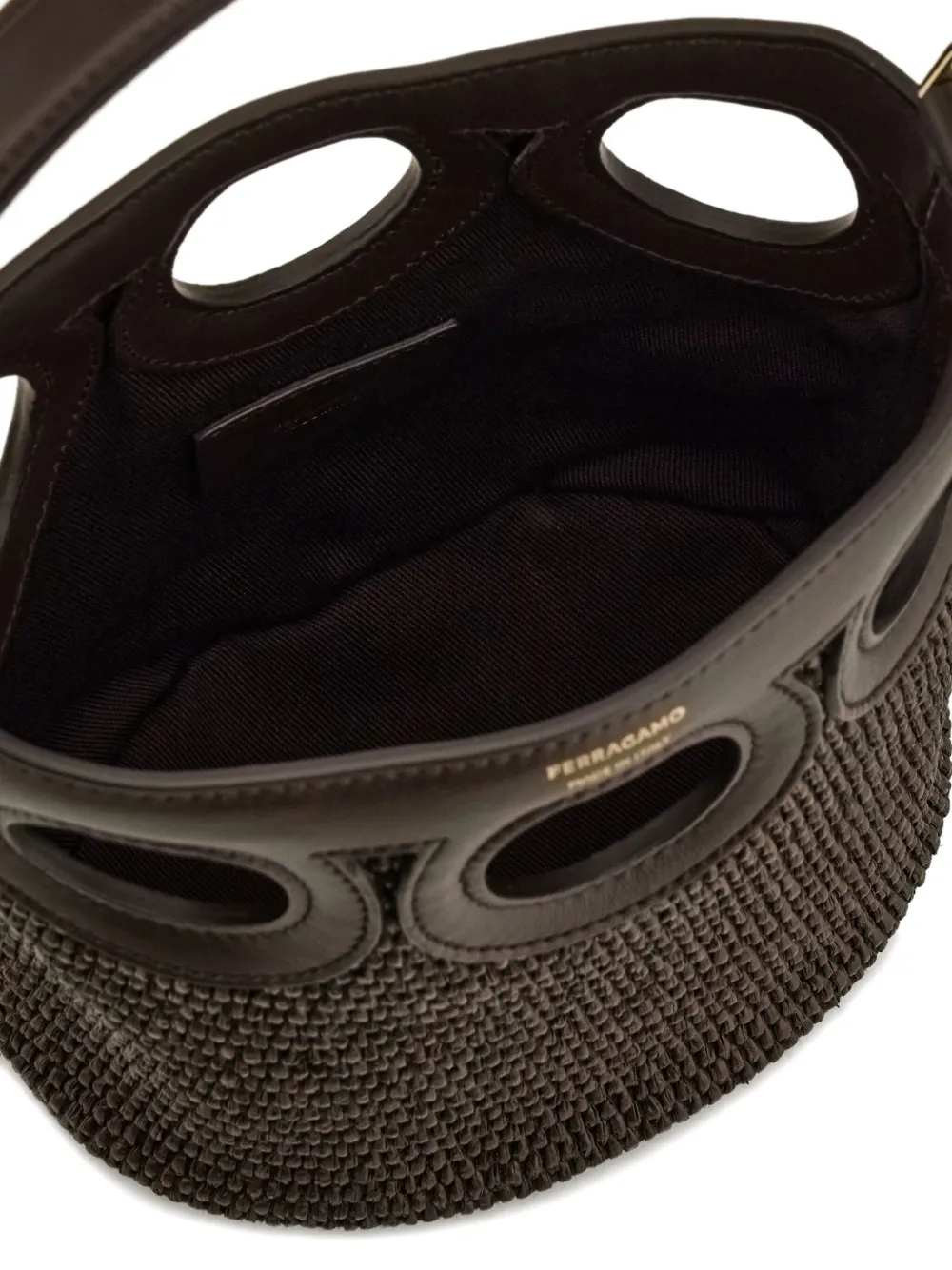 Ferragamo Gancini bucket-tas Bruin