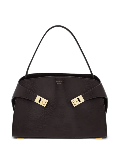 Ferragamo sac porté épaule Hug médium à boucle Gancini