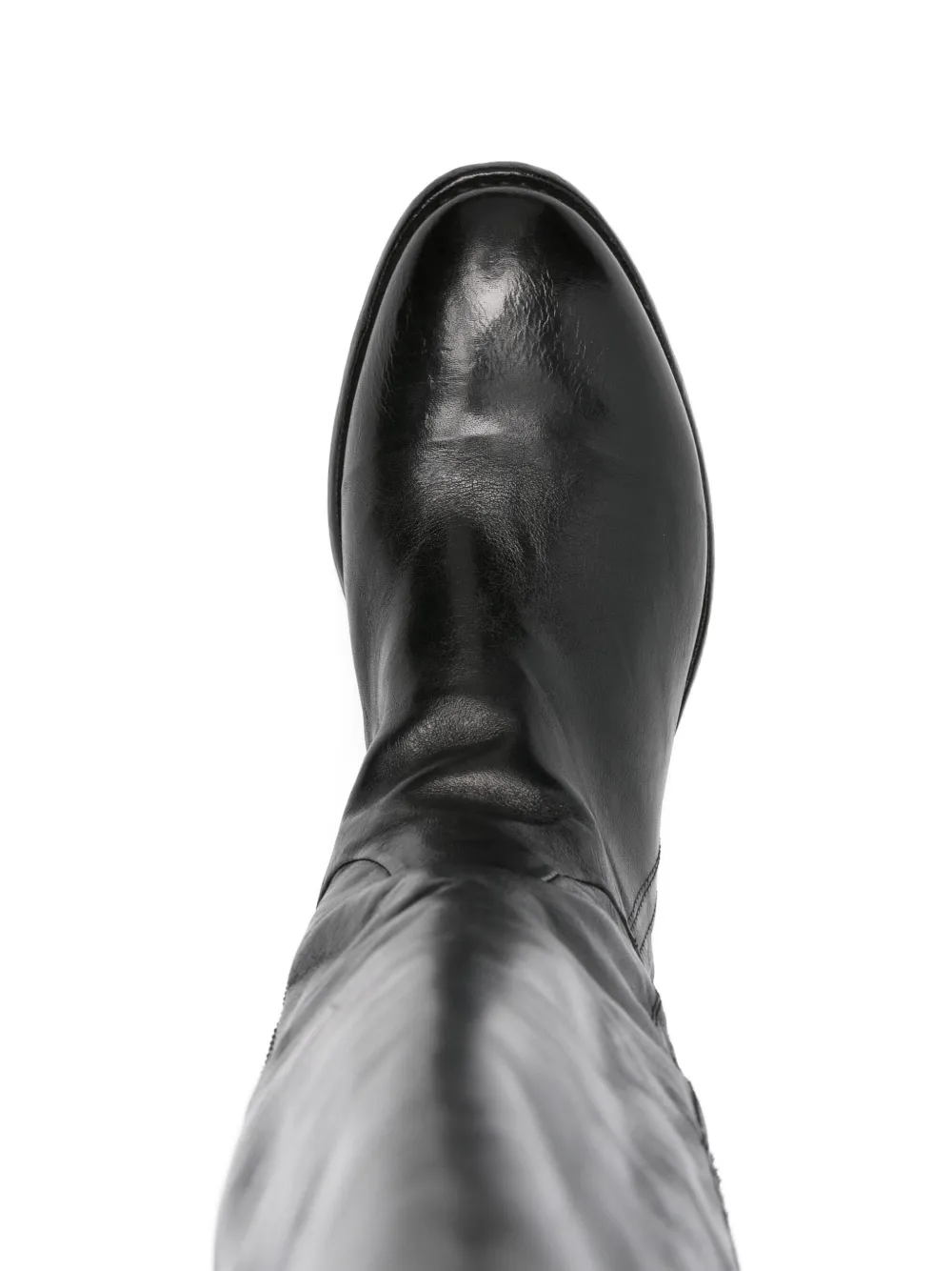LEMARGO zipped knee boots Black