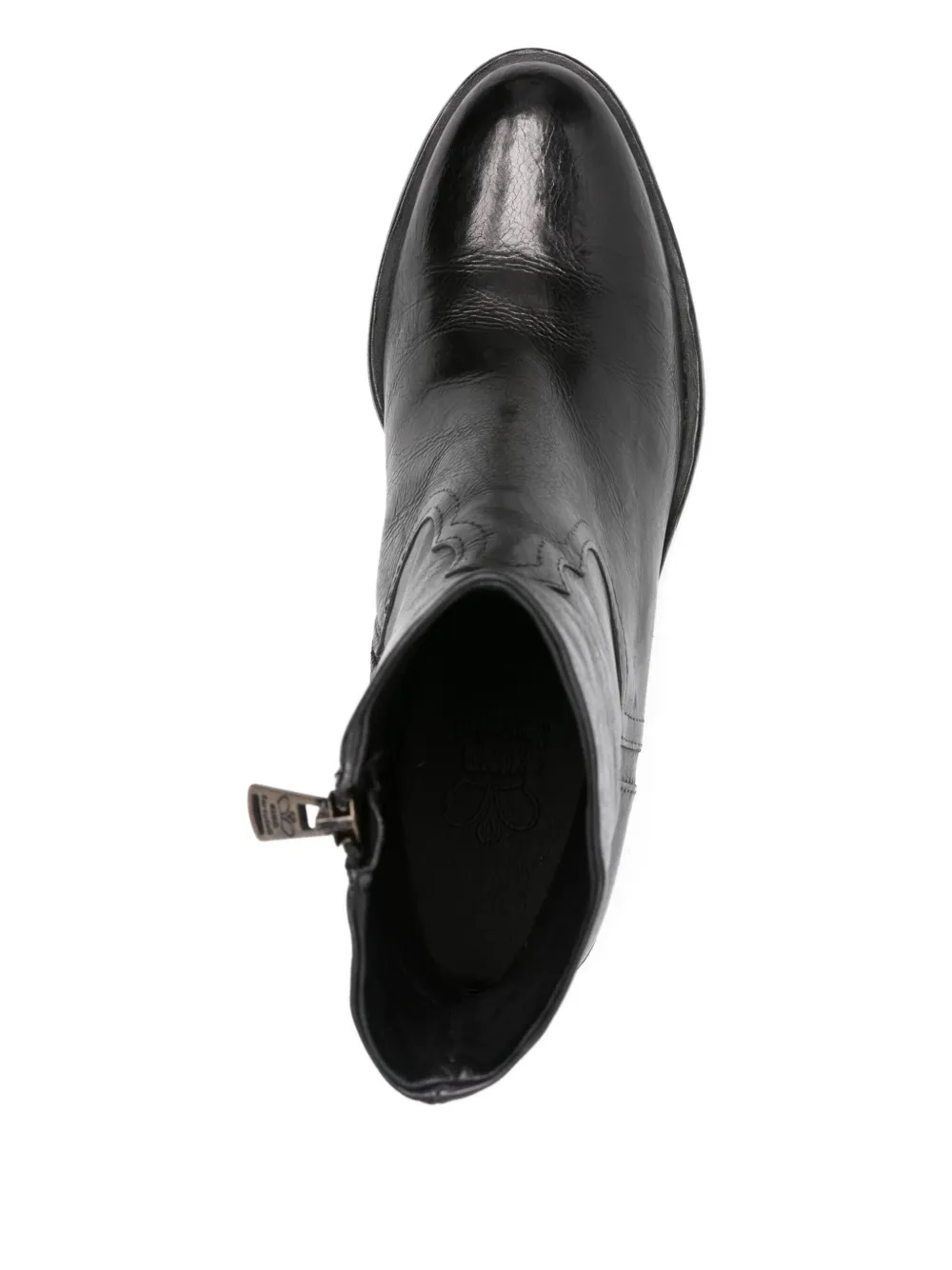 KING TARTUFOLI zip-detail boots Black