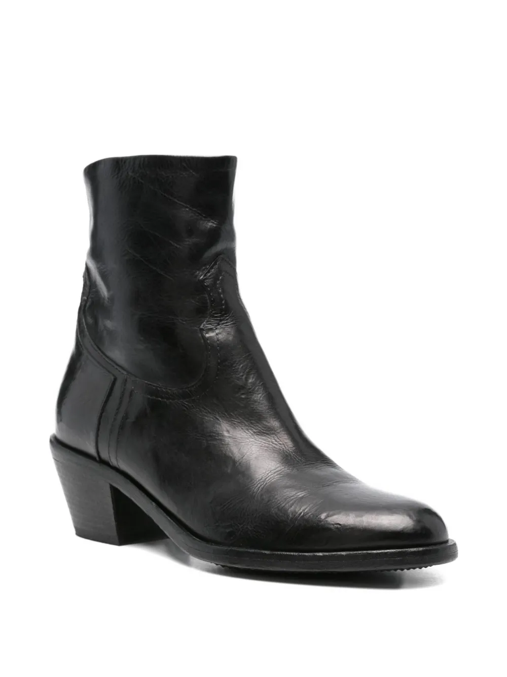KING TARTUFOLI zip-detail boots Black
