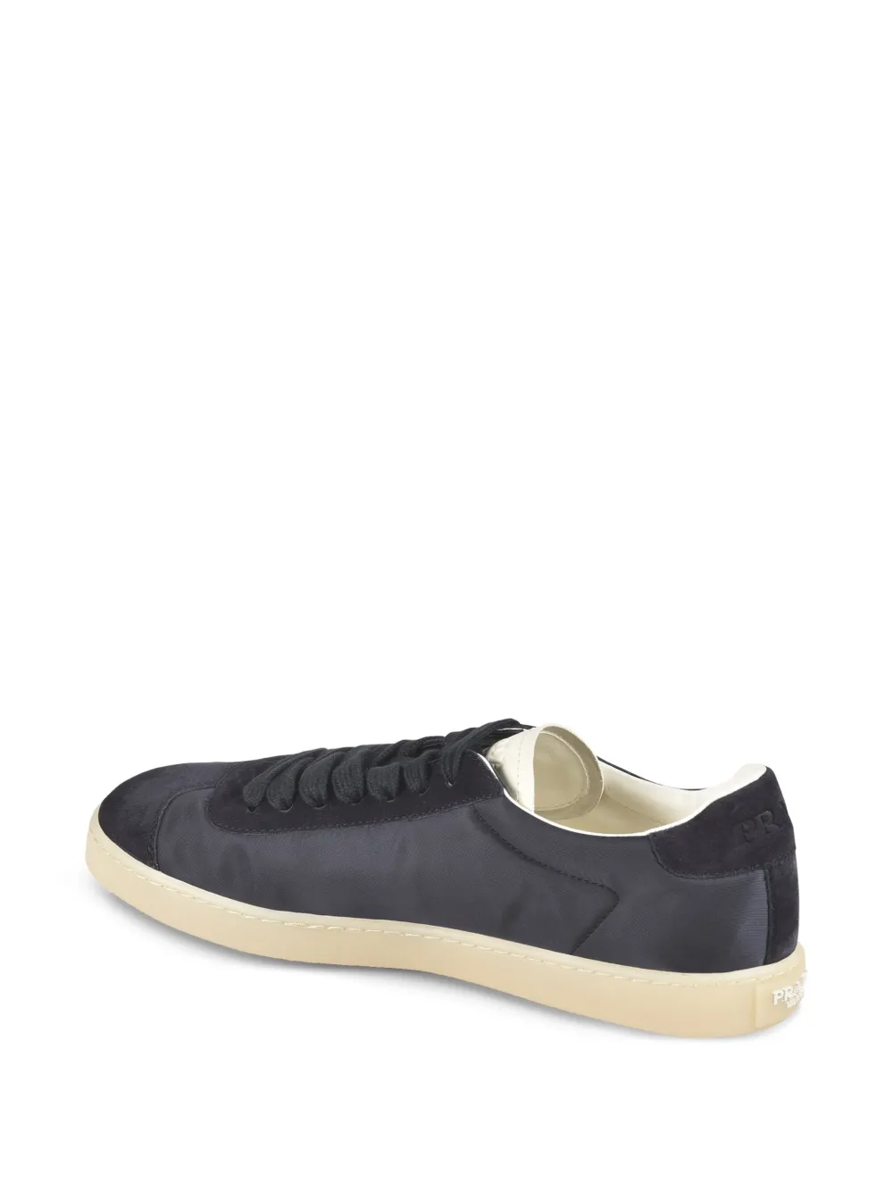 Prada Sneakers met suède vlakken Blauw