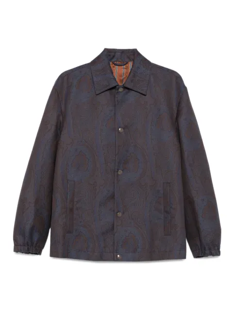 ETRO Leichte Hemdjacke mit Paisleymuster