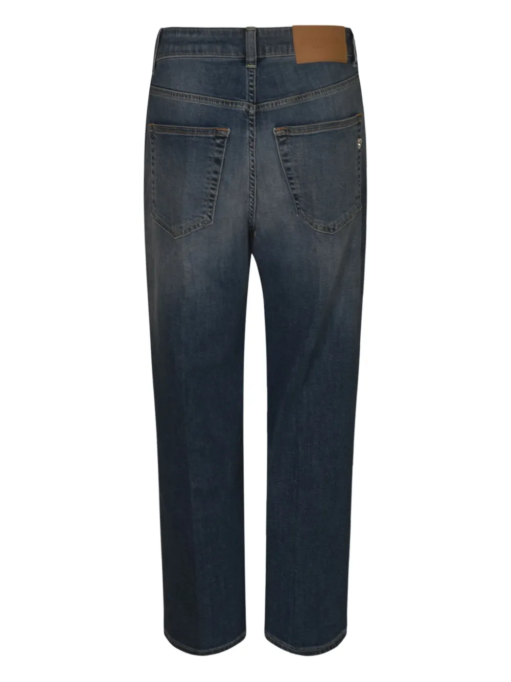 DONDUP Straight jeans met vervaagd effect - Blauw