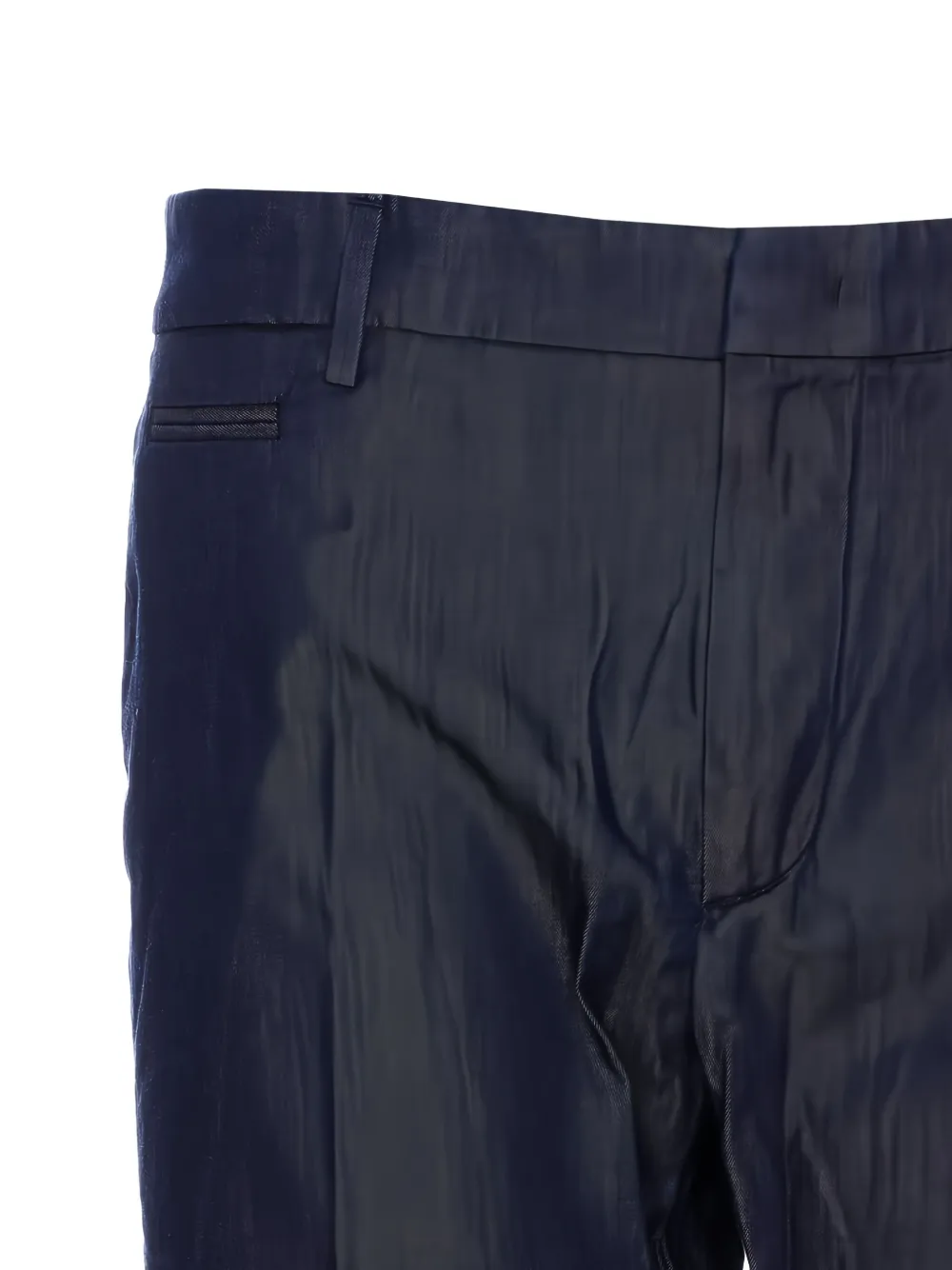 DONDUP cuffed trousers Blauw