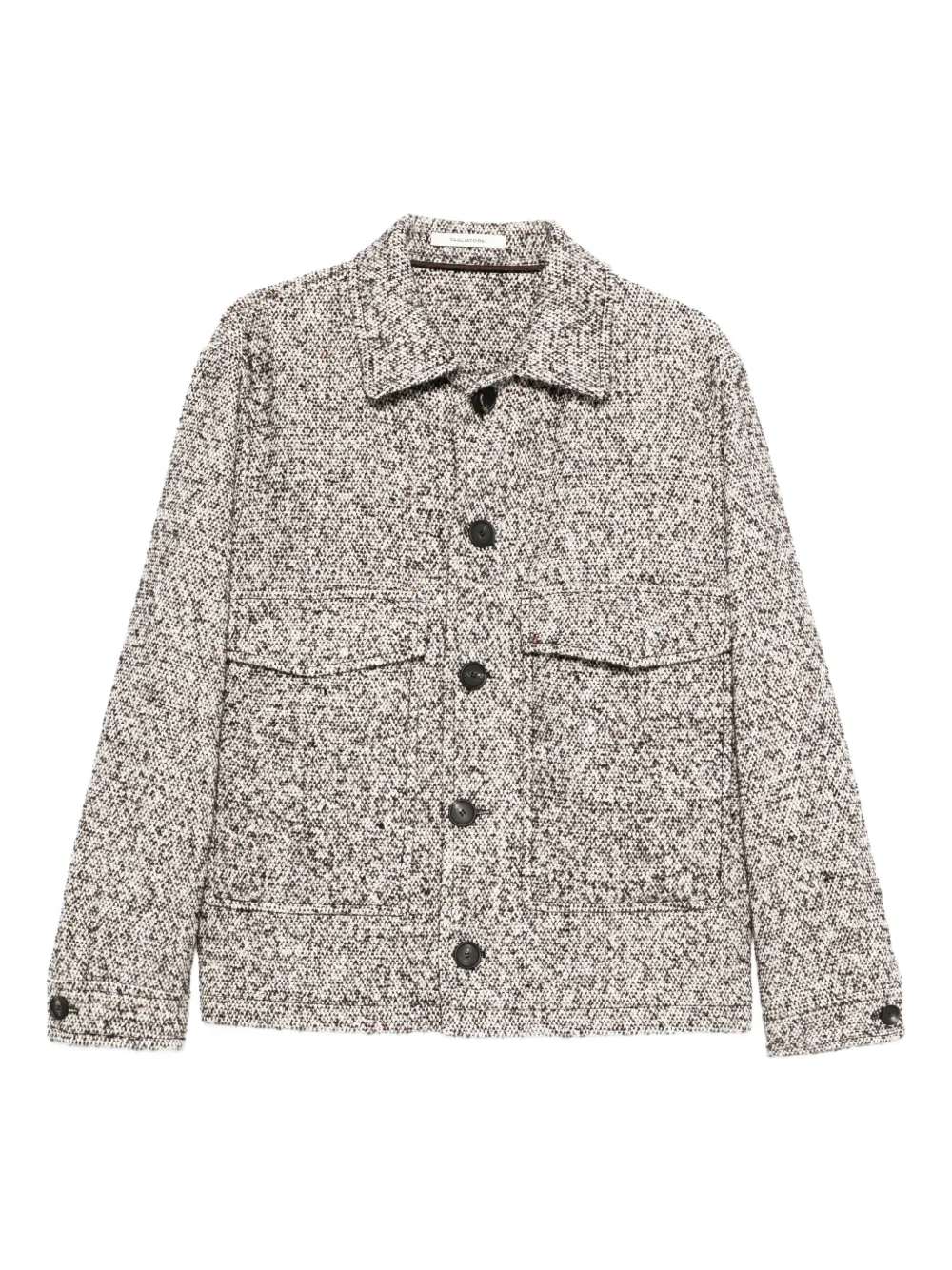 Tagliatore speckled-tweed jacket Bruin