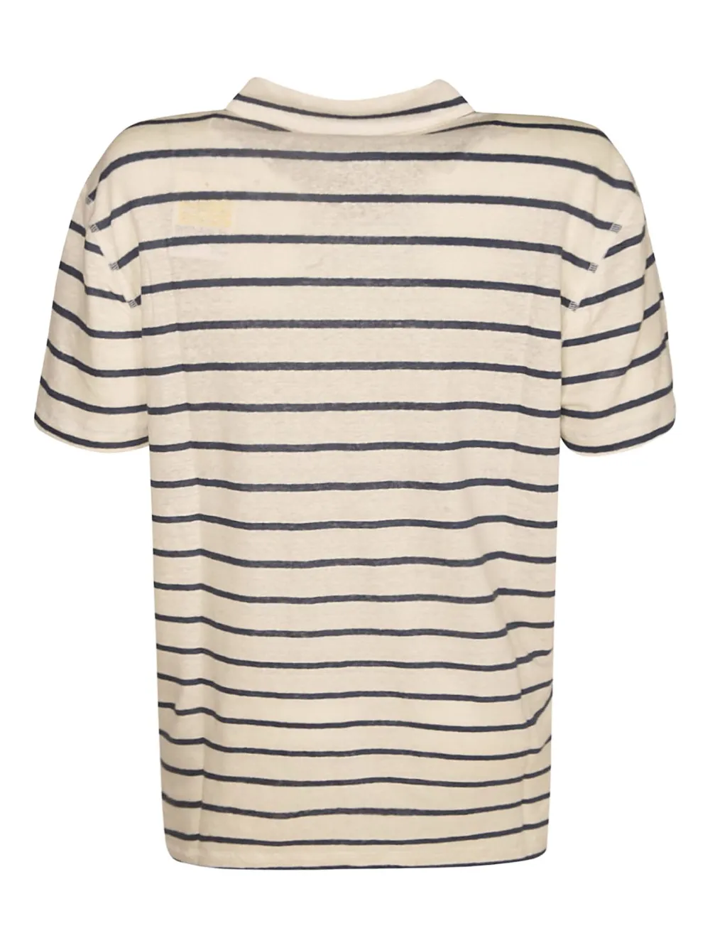 Majestic Filatures striped polo shirt Beige