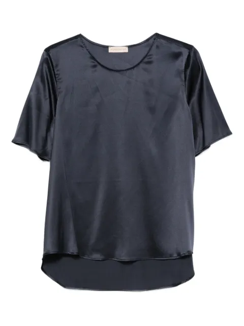 Purotatto short-sleeve blouse