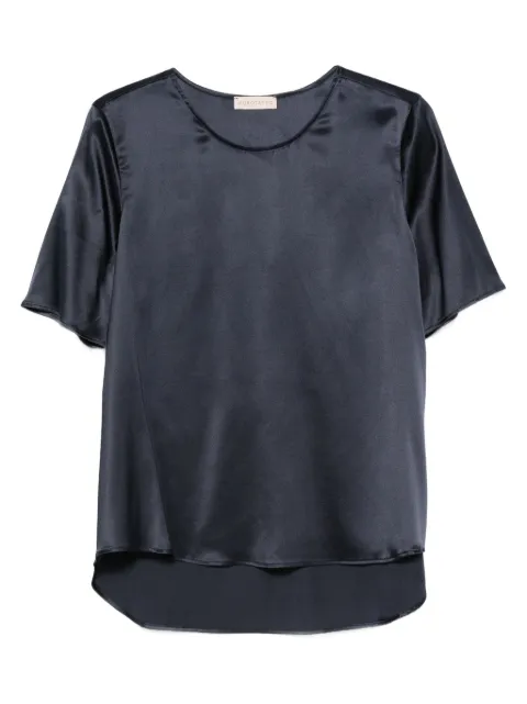 Purotatto short-sleeve blouse