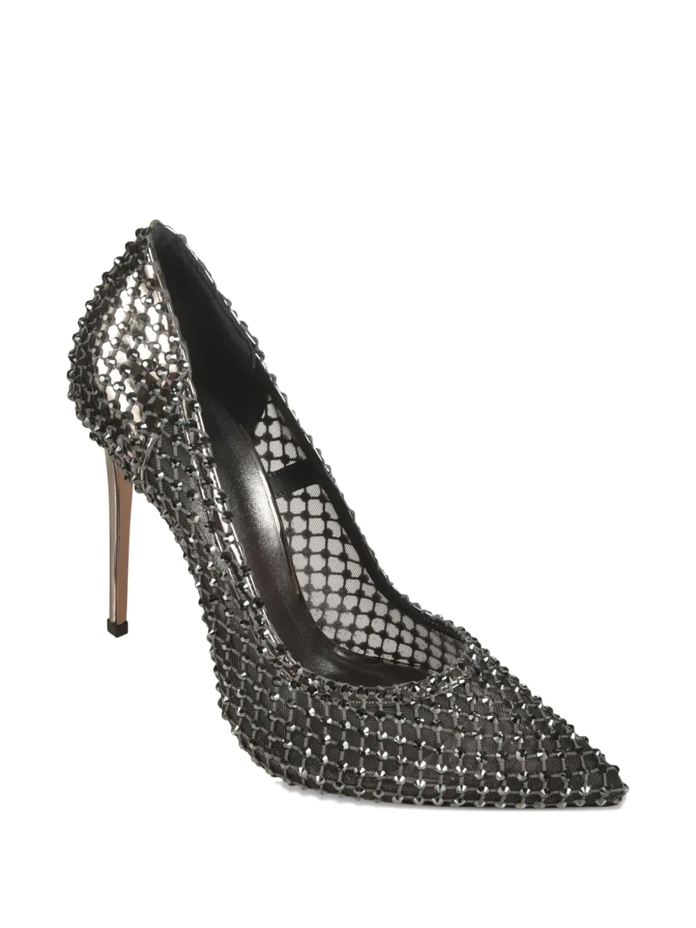Le Silla 120mm crystal-embellished pumps Zwart