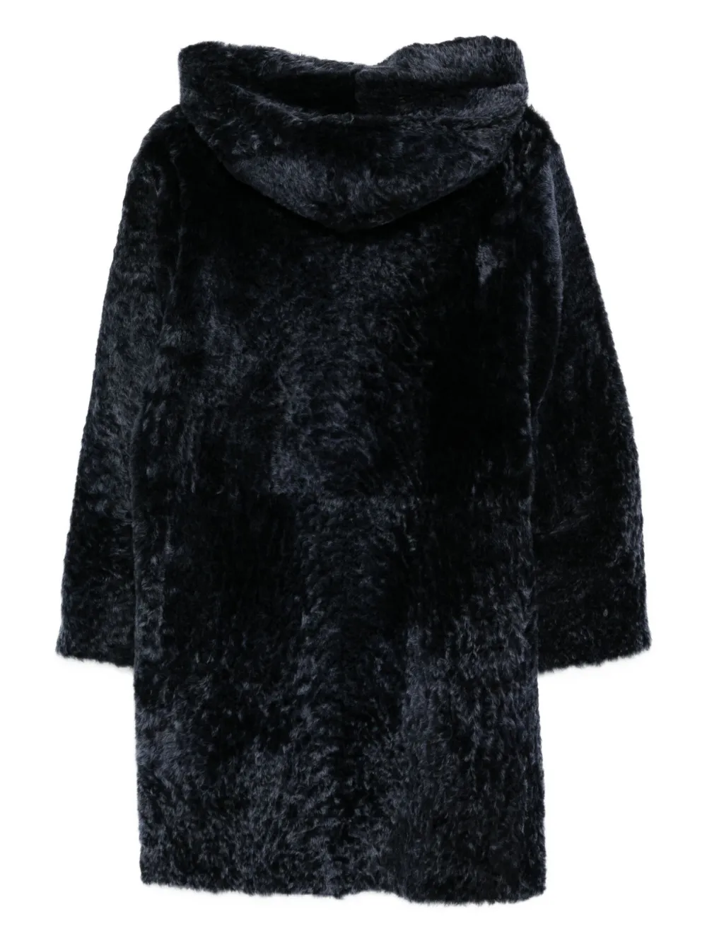 Manzoni 24 hooded shearling jacket | Faux Fur & Shearling Jackets | Image 2