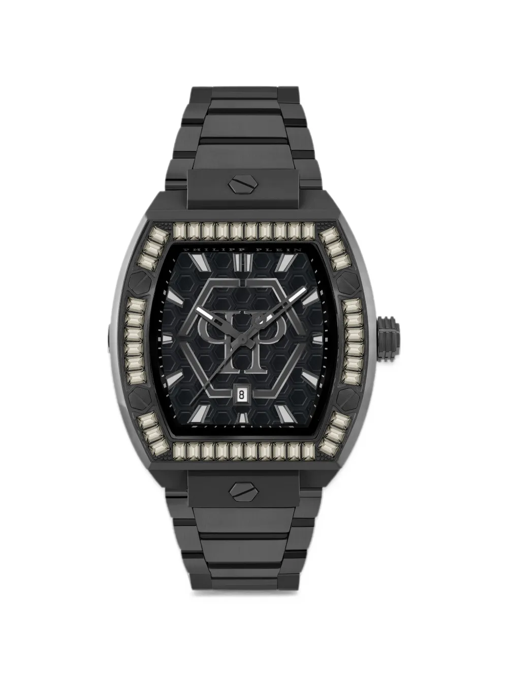 Philipp Plein Hexagon Phantom 44mm watch - Nero