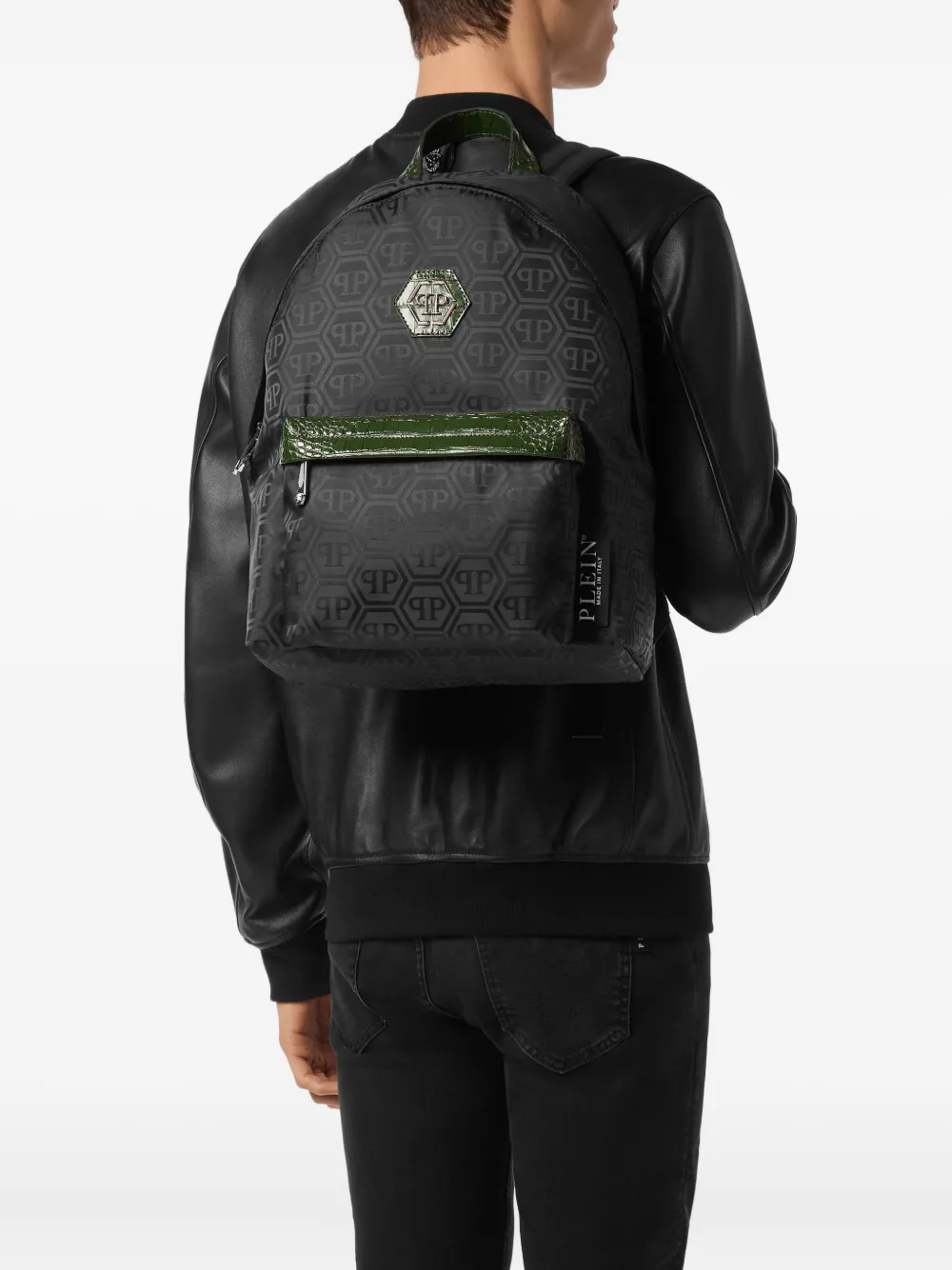 Philipp Plein hexagon-monogram backpack | Image 2