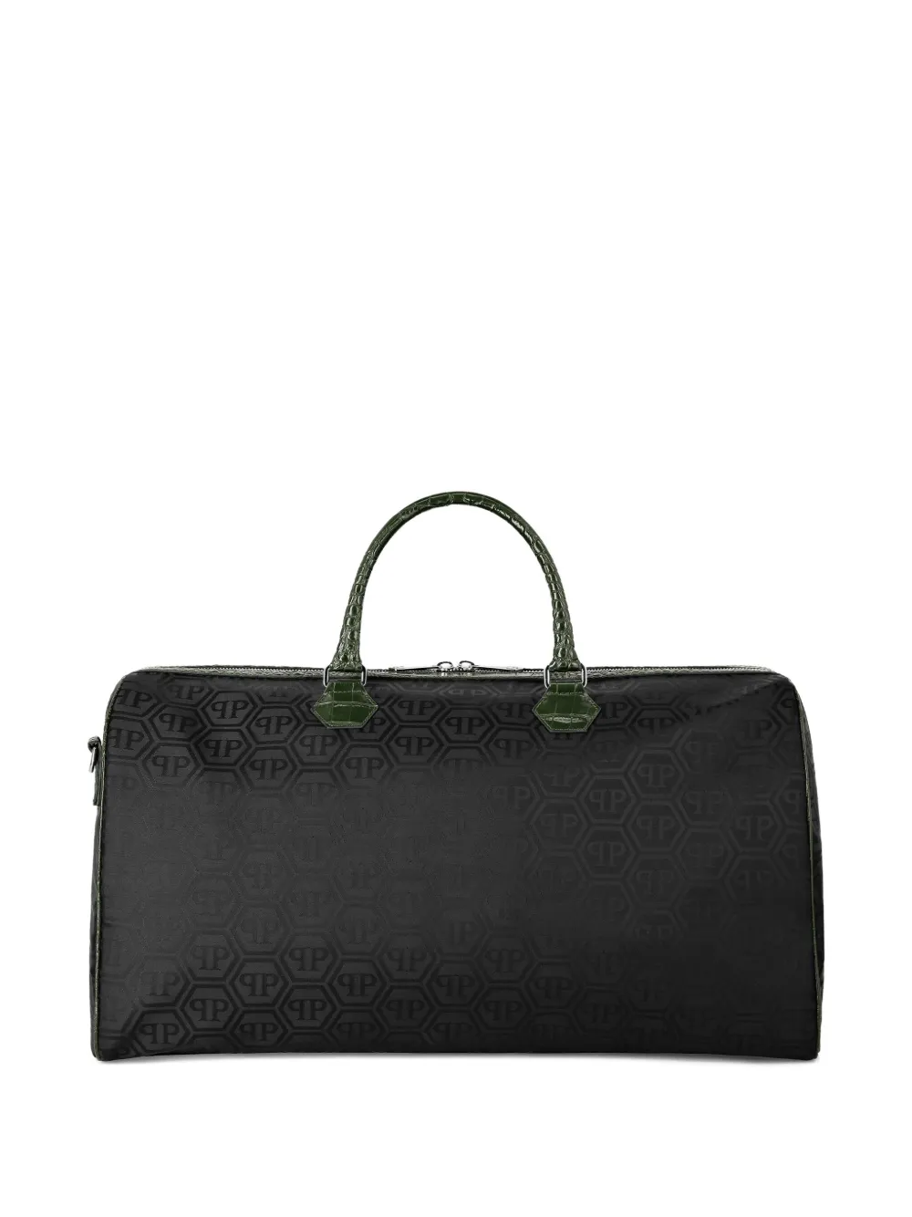 Philipp Plein logo-pattern crocodile-trim luggage | Image 2