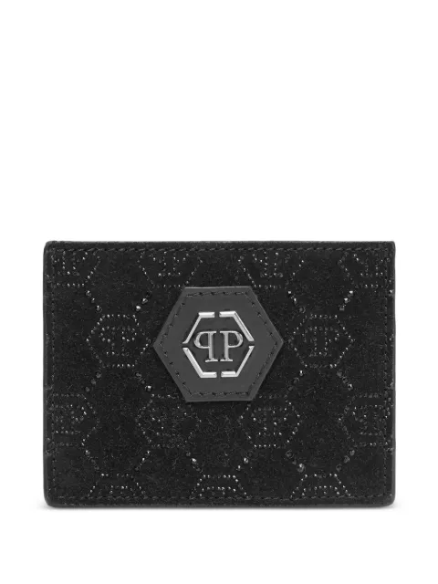 Philipp Plein logo-embellishment cardholder