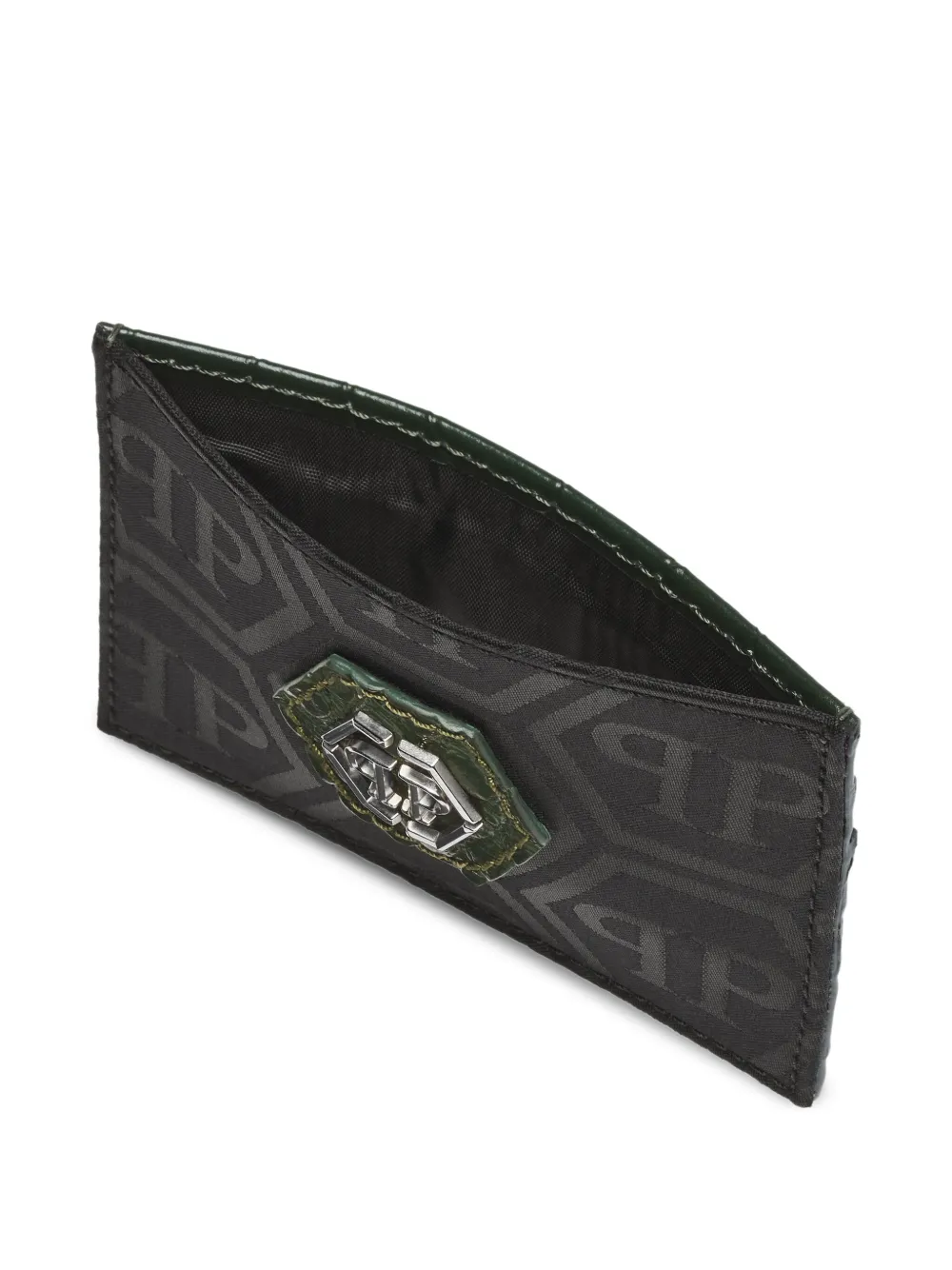 Philipp Plein logo-plaque cardholder | Image 2