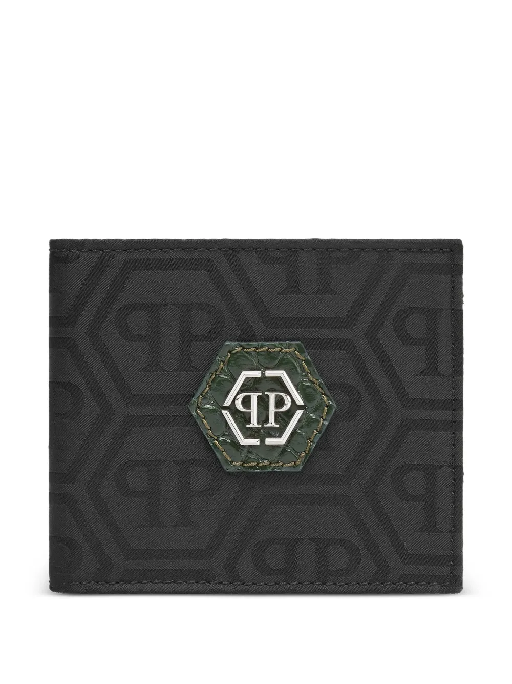 Philipp Plein cartera con monograma | negro | Image 1
