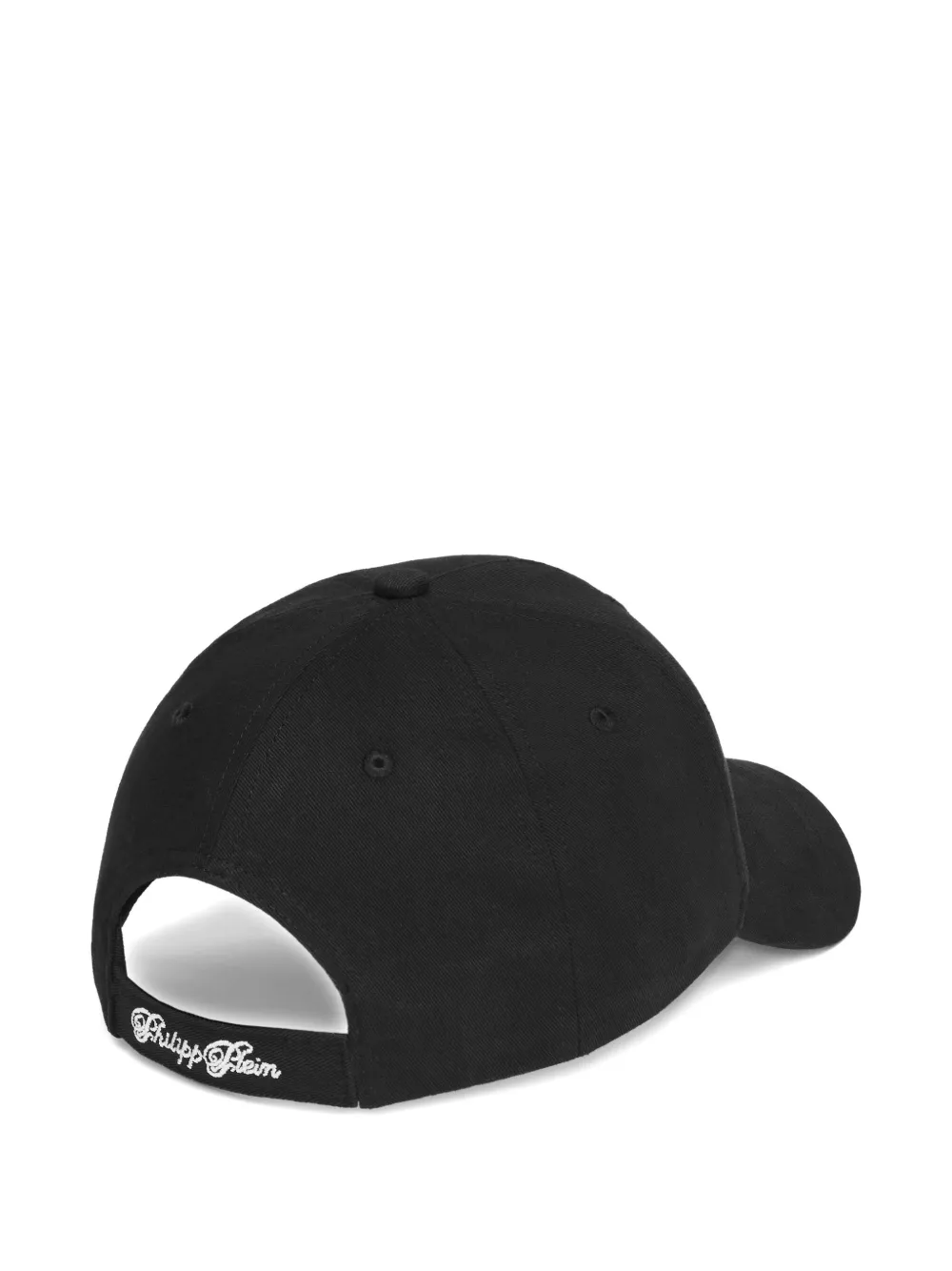 Philipp Plein Bear-embroidered Baseball Cap In Black