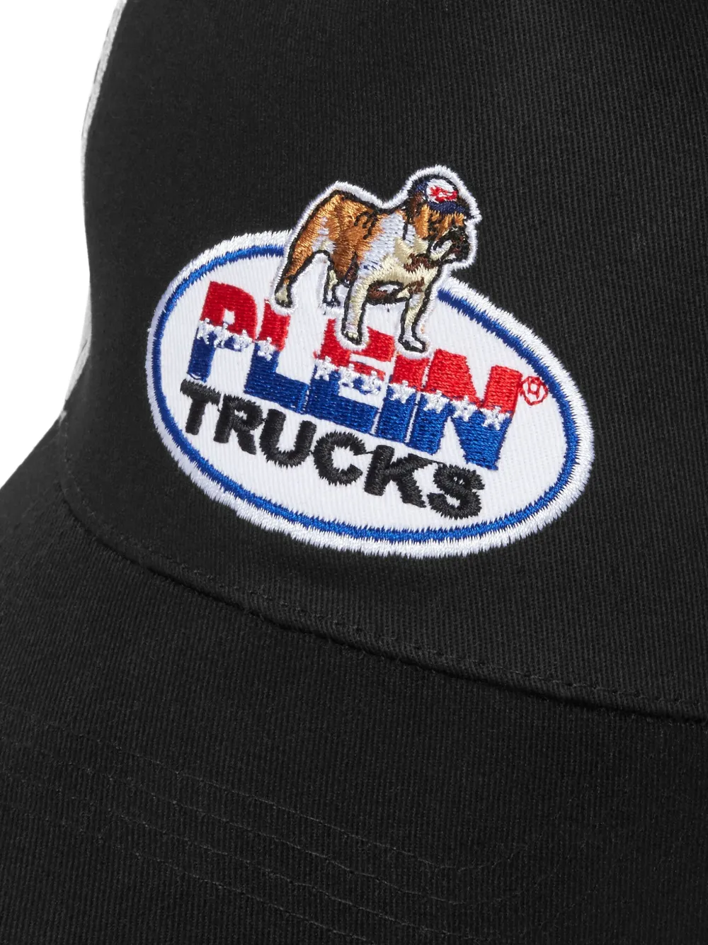  Philipp Plein Bulldog-emblem Mesh Cap - Black 
