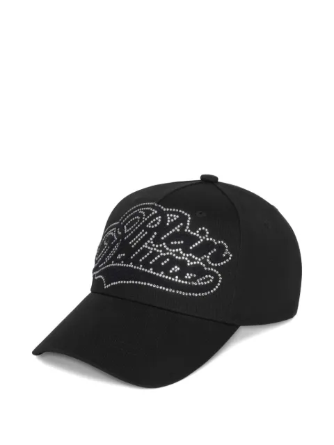 Philipp Plein rhinestone-embellished baseball cap