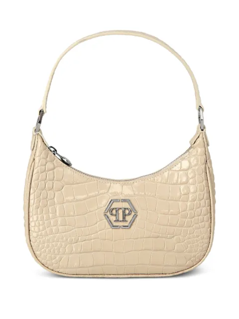 Philipp Plein crocodile-print top-handle bag