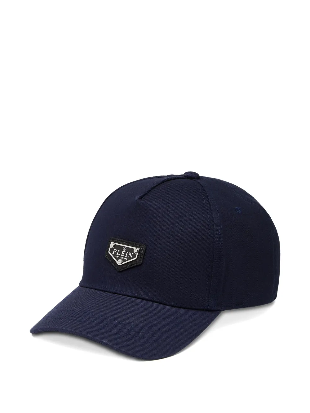 Philipp Plein Cappello da baseball con applicazione - Blu