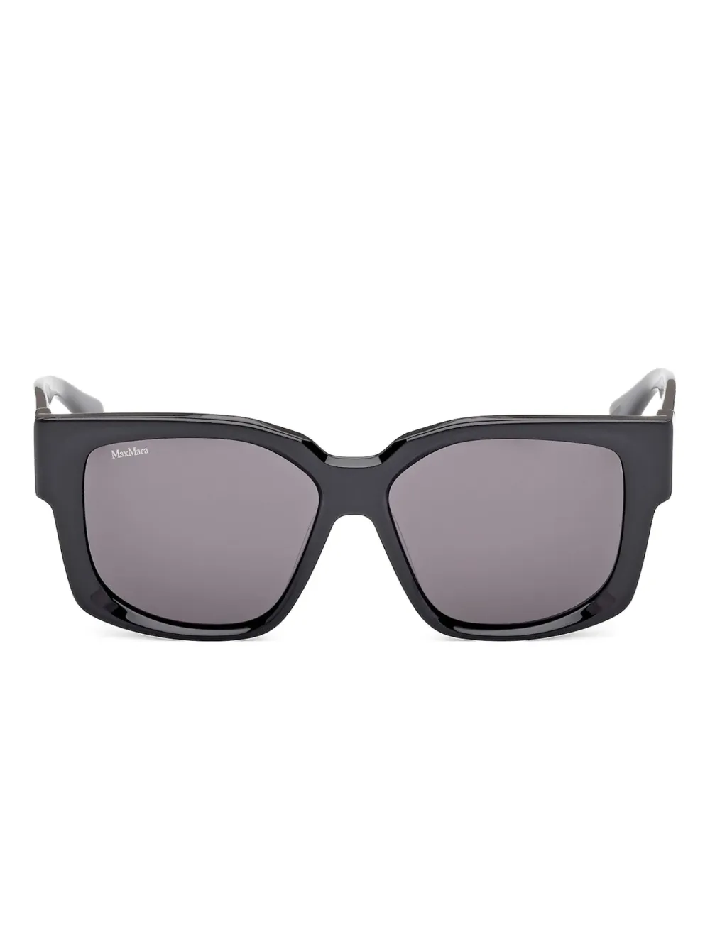 Max Mara Eyewear Occhiali da sole geometrici - Nero