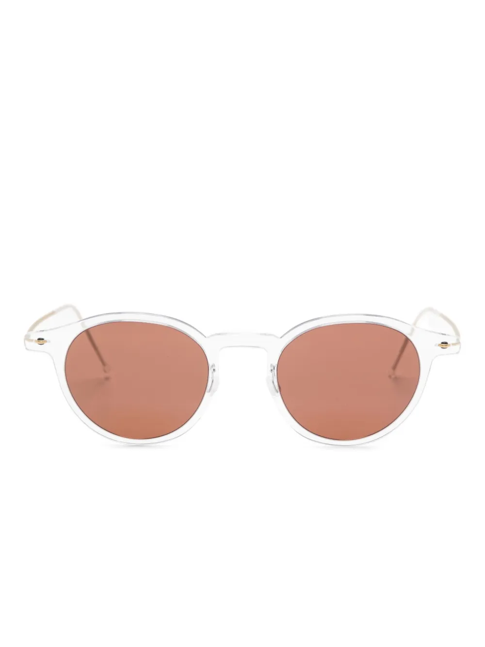 Lindberg 8347 titanium round sunglasses | Gold | Image 1