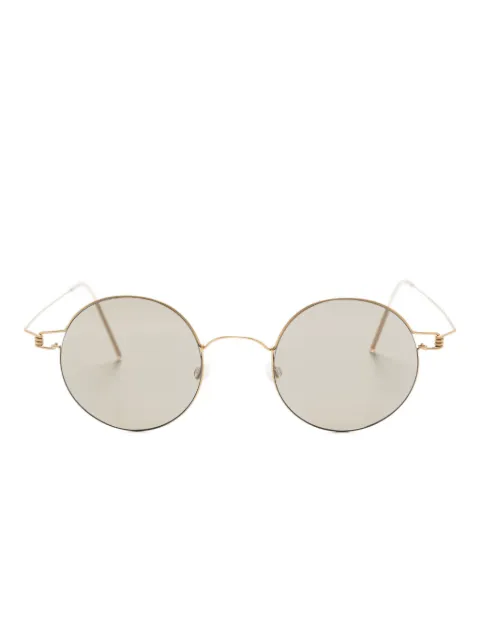 Lindberg round-frame sunglasses