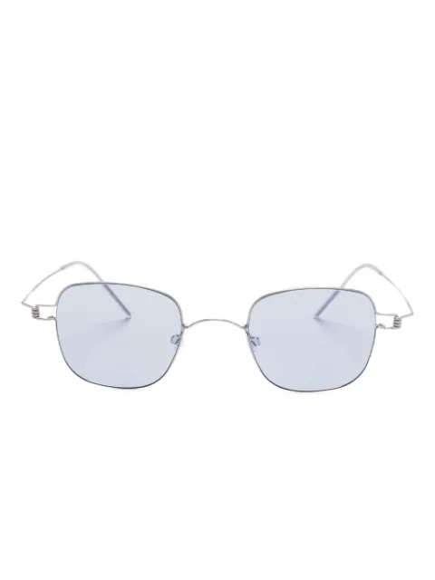 Lindberg 8216 thin-rim rectangle sunglasses