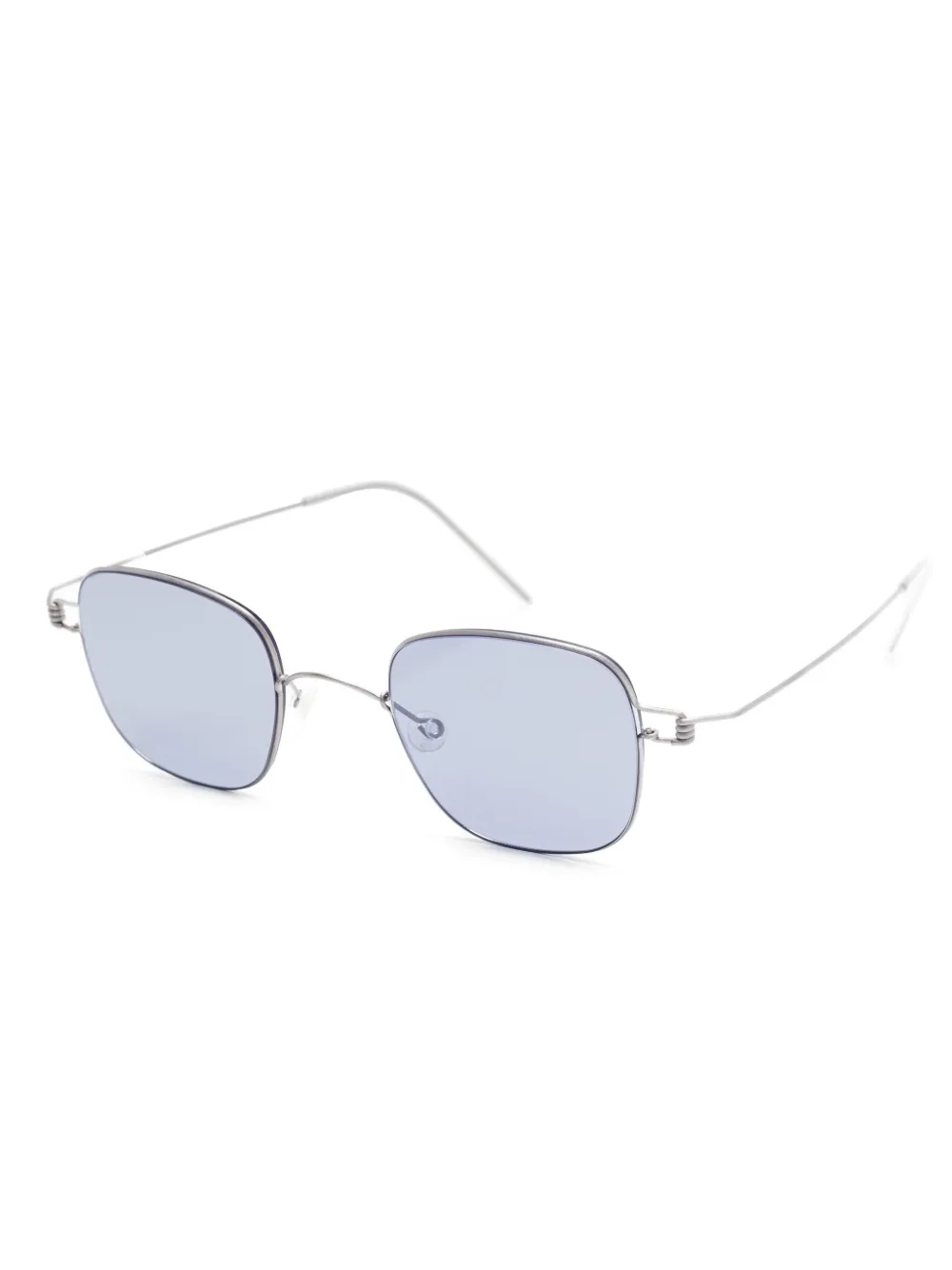 Lindberg 8216 thin-rim rectangle sunglasses - Grijs
