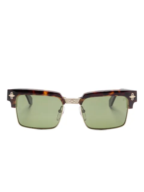 Etnia Barcelona engraved geometric sunglasses