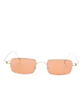 Lindberg 8220 titanium rectangle sunglasses - Gold