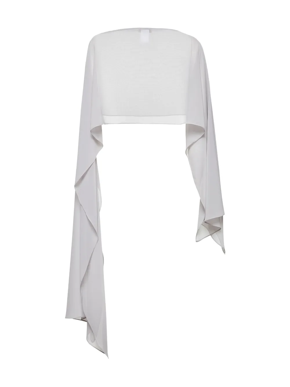 Blanca Vita Selce asymmetrische sjaal met boothals Grijs