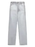 Balenciaga logo-patch jeans - Grey