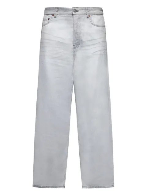 Balenciaga logo-patch jeans